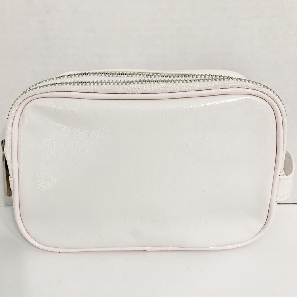 Bare Escentuals Make-up Bag with Zipped Closure Fully Lined in Hot Pink Fabric